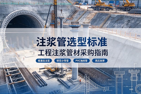綦江区注浆管选型标准